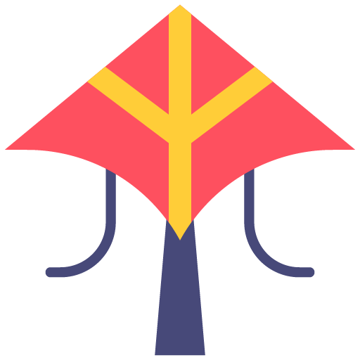 Icono de una cometa